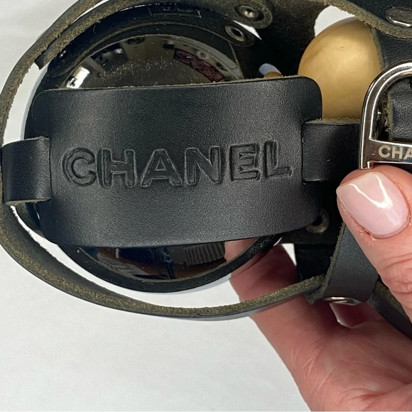 💯 Chanel pétanque set limited edition in chromed steel and black leather chic - Picture 16 of 16